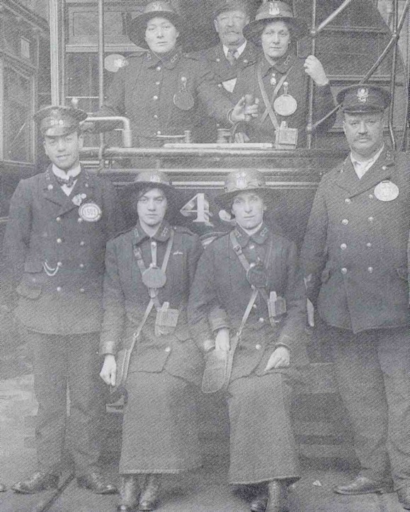Croydon Corporation Tramways Great War ladies