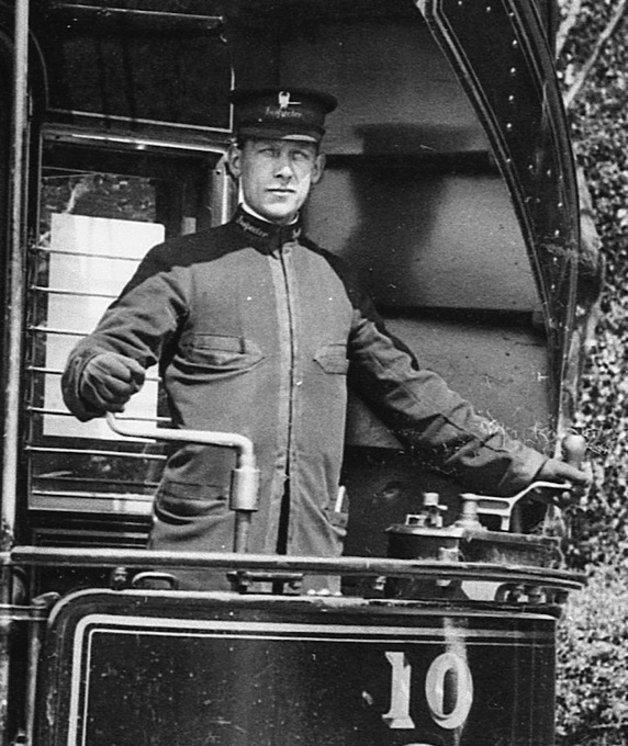Croydon Corporation Tramways tram inspector 1902