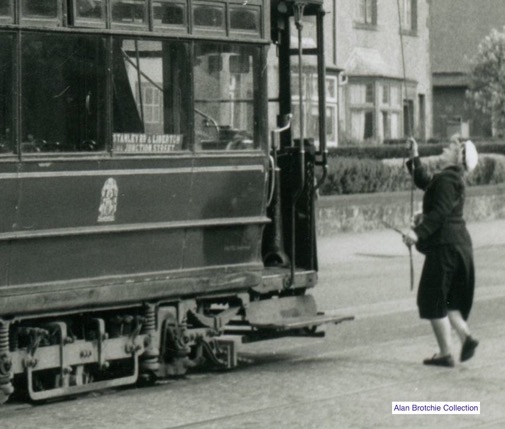 Edinburgh Corporation Tramways conductress