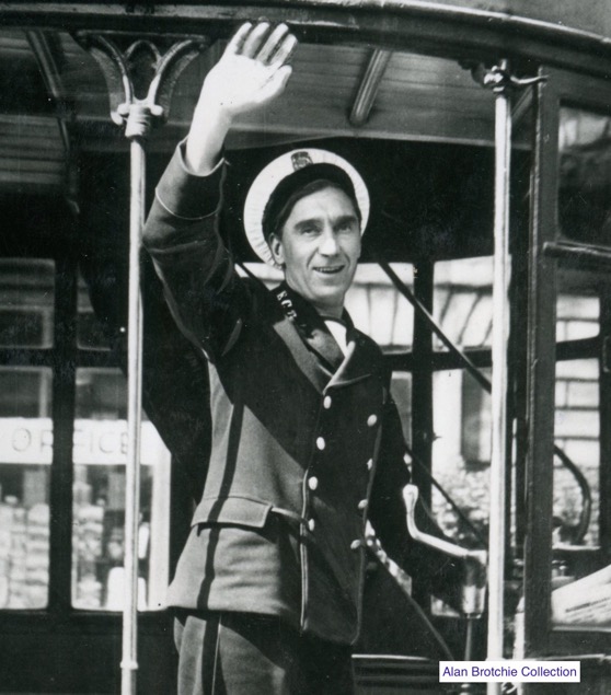 Edinburgh Corporation Tramwayas Tram driver