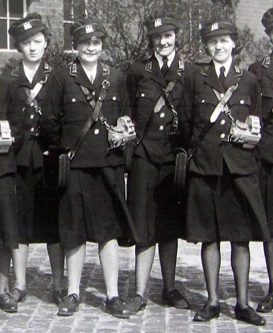 Edinburgh Corporation Tramways World War 2 conductresses