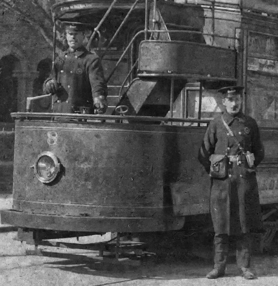 Cardiff Corporation Tramways Tram No 8