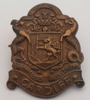 16th 'City of Cardiff' Battalion badge