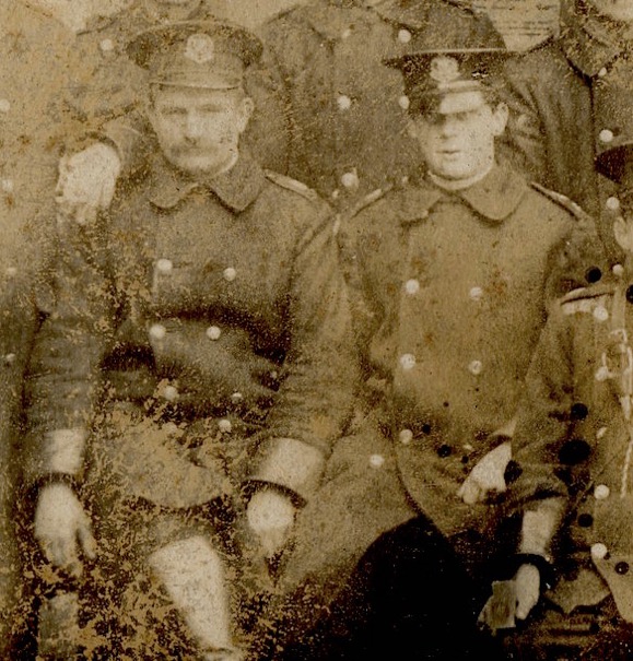 Cardiff Corporation Tramways tram staff 1913