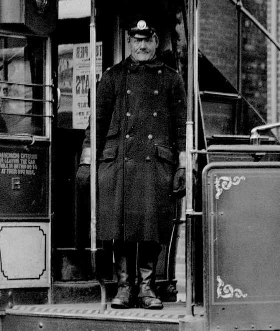 Great Yarmouth Corporation Tramways motorman