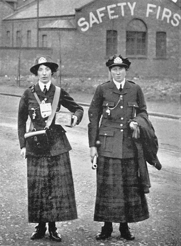 Glasgow Corporation Tramways Great War conductress and motorwoman