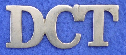 Derby Corporation Tramways collar badge