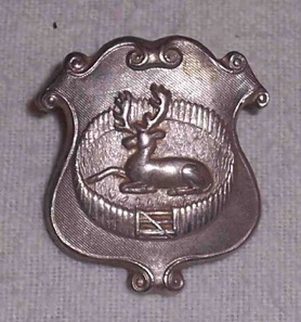 Derby Corporation Tramways cap badge