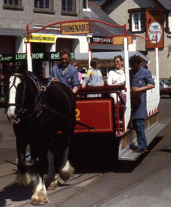 Douglas Corporation Tramways Tramcar No 12 and crew