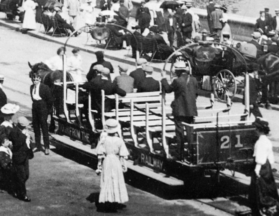 Douglas Bay Tramway Tramcar No 21 1900