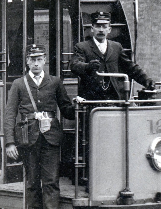 Chester  Corporation Tramways crew 1903