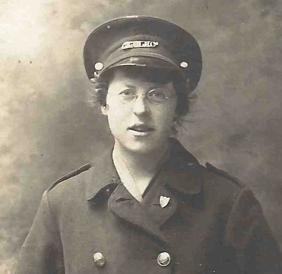 Chatham and District Light railway Great War tram conductress