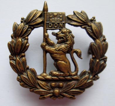 Doncaster Corporation Tramways cap badge