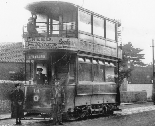 Doncaster Corporation Trmawys No 14 at Bentley