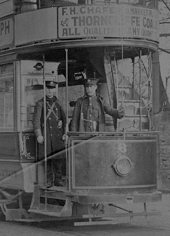 Doncaster Corporation Tramways Tram No 6 at Balby