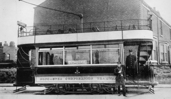 Doncaster Corporation Tramways Oxford Street Terminus