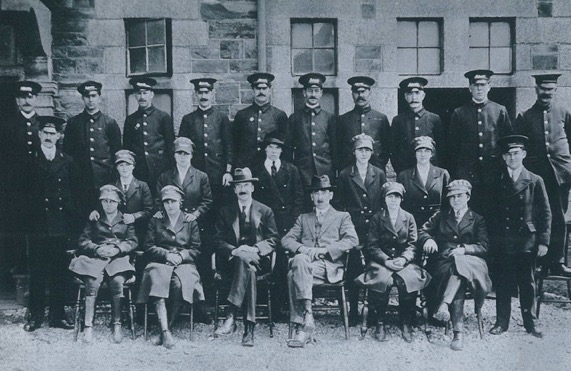 Camborne and Redruth Tramways staff photo 1920