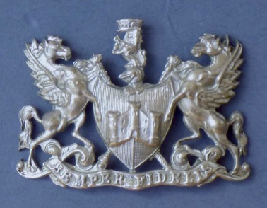 Exeter Corporation Tramways cap badge