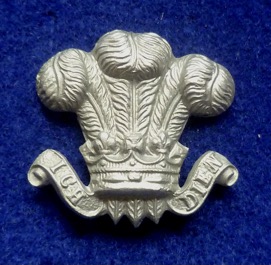 Erith Council Tramways cap badge nickel