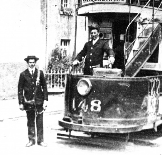 Dublin United Tramways Tram at Rathfarnham Depot