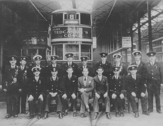 Dublin United Tramways staff photo