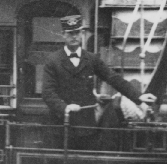 Dublin United Tramways Company tram driver 1897