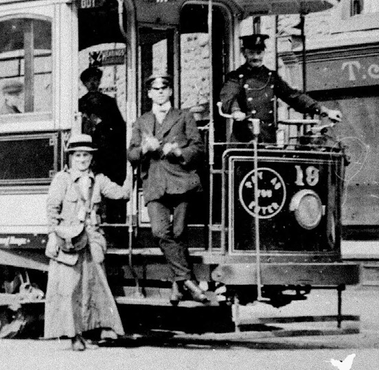 Rose Vanner, Gateshead and District Tramways Company Great War conductress
