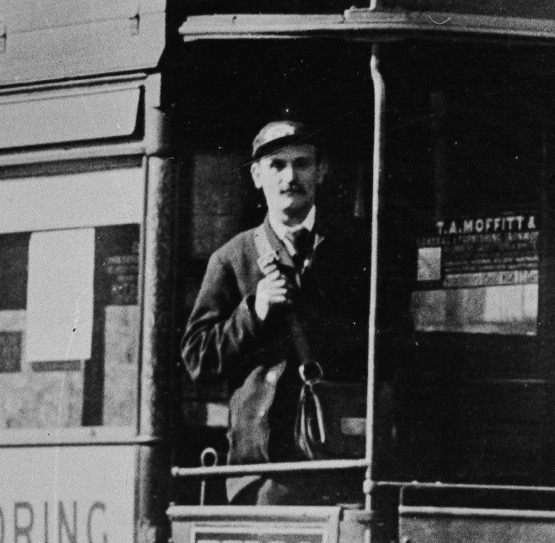 Gateshead and District Steam Tramway conductor