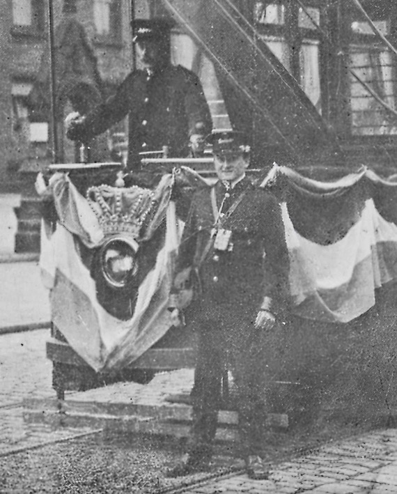Glossop Tramways decorated tram