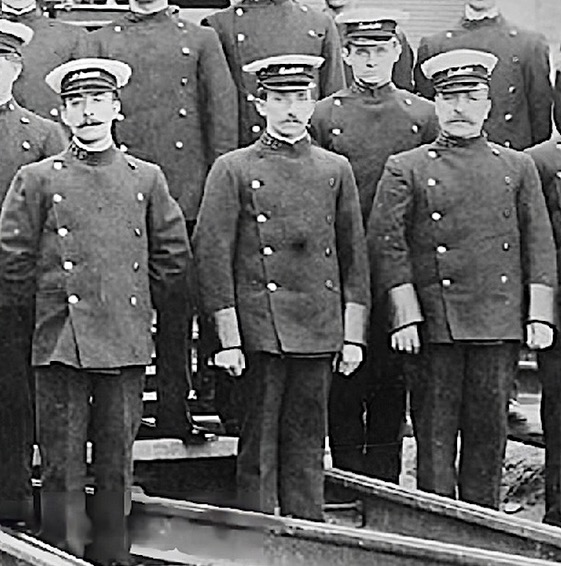 Glossop Tramways staff 1903