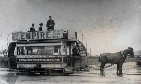 Cardiff Tramways Company Horse Tram