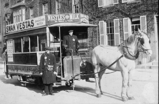 Cambridge Street Tramways Company horse tram No 6