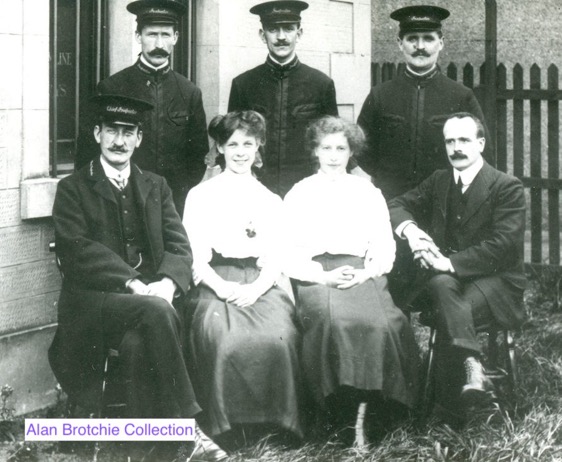 Dunfermline and District Tramways inspectors and chief inspector