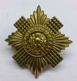 Scots Guard Great War cap badge