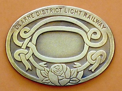 Dearne District Light Railway cap badge