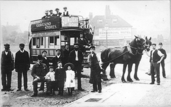 Gravesend, Rosherville and Northfleet Tramways horse tram