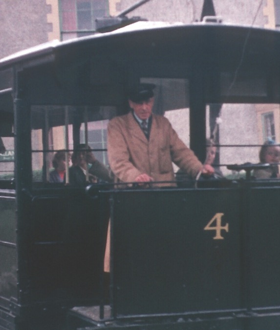 Great Orme Tramway Tram No 4 and drover