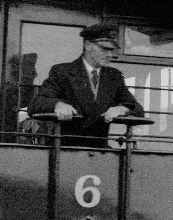 Great Orme Railway Tramway driver 1953