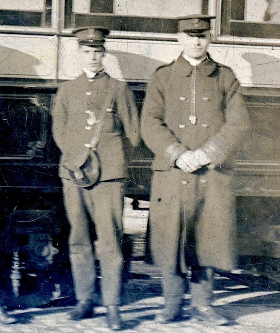 Greenock and Port Glasgow Tramways crew