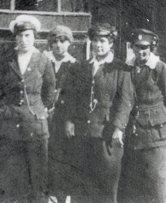 Greenock and Port Glasgow Tramways Great War conductresses