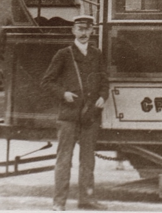 Great Grimsby Street Tramways conductor 1903