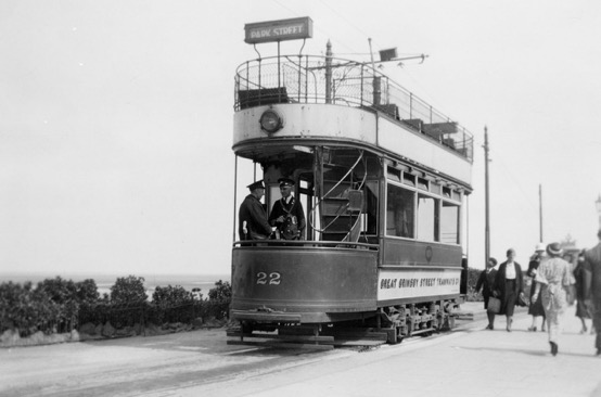 Great Grimsby Street Tramaays Tram No 22 at Kingsway