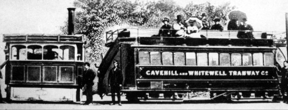 Cavehill and Whitewell Steam tram No T49 or 54