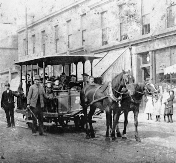 Dublin Southern District Tramway horse tram 1880s