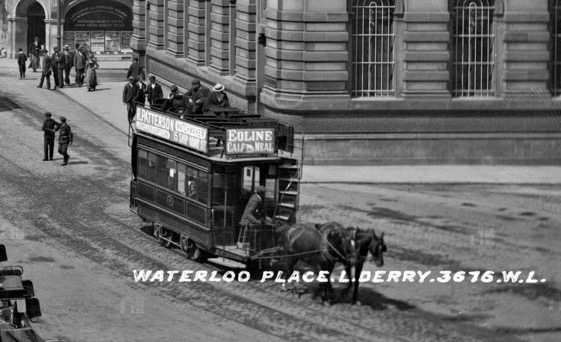 Derry Tram Waterloo Place