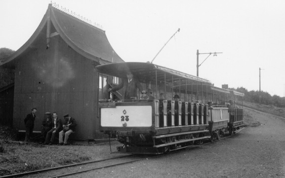 Giants Causeway Tram No 23 in 1930s