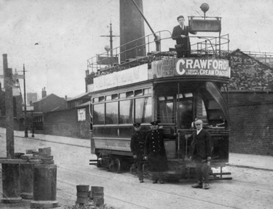 Farnworth Council Tramways Tram in 1904