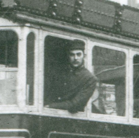Drypool and Marfleet Steam Tram No 6 engine driver