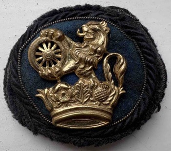 British Railways cap badge (a demi lion holding a wheel, emerging from a crown),