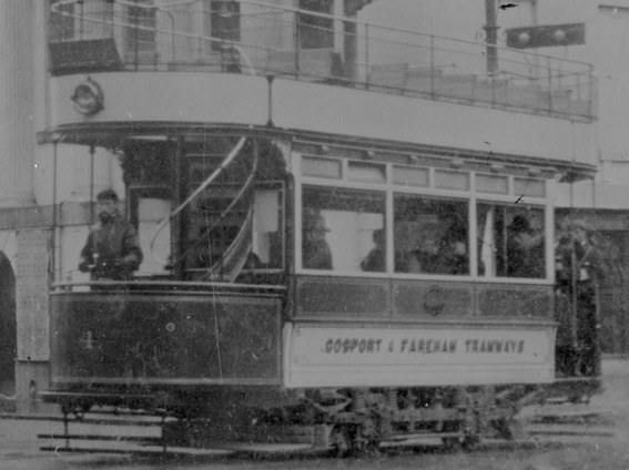 Gosport and Fareham Tram No 4 townhall